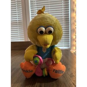 Playskool Baby 15" Big Bird Sesame Street Interactive Stuffed Animal Plush 1988